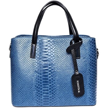 Roberta M Top Handle Bag Blau