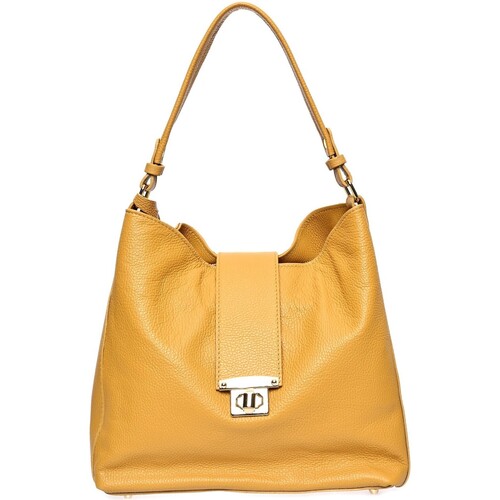 Taschen Damen Handtasche Roberta M Top Handle Bag Gelb