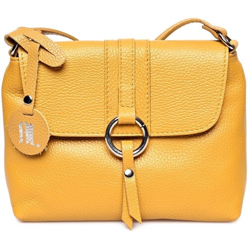 Taschen Damen Umhängetaschen Anna Luchini Shoulder Bag Gelb