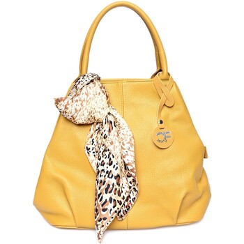 Taschen Damen Handtasche Carla Ferreri Top Handle bag Gelb
