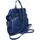 Taschen Damen Hüfttasche Luisa Vannini Backpack Blau