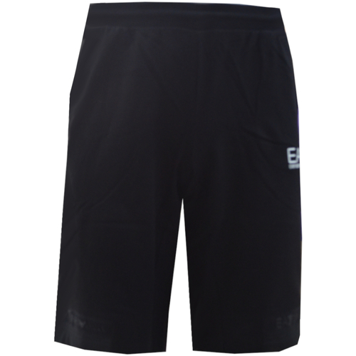 Kleidung Jungen Shorts / Bermudas Emporio Armani EA7 3DBS56-BJ05Z Schwarz