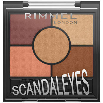 Beauty Damen Lidschatten Rimmel London Scandaleyes Schattenpalette 005-sunset Bronze 3,80 Gr 