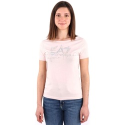 Kleidung Damen T-Shirts & Poloshirts Emporio Armani EA7 3DTT26TJFKZ Rosa