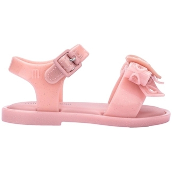Schuhe Kinder Sandalen / Sandaletten Melissa MINI  Mar Baby Sandal Hot - Glitter Pink Rosa