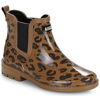 Schuhe Damen Gummistiefel Aigle CARVILLE PRINT Braun