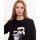 Kleidung Damen Sweatshirts Karl Lagerfeld 230W1803 IKONIK 2.0 Schwarz