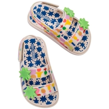 Melissa MINI  Estrelar + Fábula B Baby Sandals - Beige/Blue Multicolor