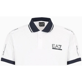 Kleidung Herren T-Shirts & Poloshirts Emporio Armani EA7 3DPF20PJ03Z Weiss
