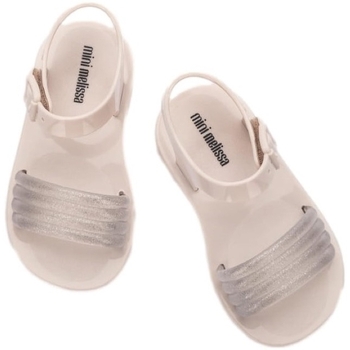 Melissa MINI  Mar Wave Baby Sandals - Beige/Glitter Beige Beige
