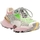 Schuhe Damen Sneaker Exé Shoes EXÉ Sneakers 134-23 - Green/Pink Multicolor