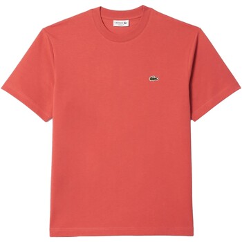 Kleidung Herren T-Shirts Lacoste  Rot
