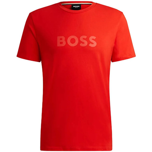 Kleidung Herren T-Shirts BOSS RN line Orange