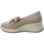 Schuhe Damen Slipper Enval 345055 Beige