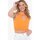 Kleidung Damen T-Shirts & Poloshirts Guess W4GZ24 Z2ZN0 Orange