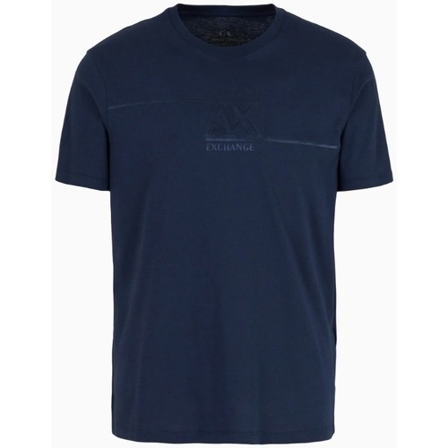 Kleidung Herren T-Shirts & Poloshirts EAX 3DZTBFZJ3VZ Blau