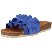 Schuhe Damen Pantoletten / Clogs Verbenas Pantoletten ROCIO SERRAJE ROYAL BLUE 33 0062 0222 ROYAL BLUE Blau