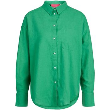 Kleidung Damen Hemden Jjxx 12231340 JAMIE LINEN-MEDIUM GREEN Grün