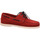 Schuhe Herren Bootsschuhe Newport Schnuerschuhe Yachting Fashion 440401 Rot