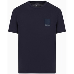 Kleidung Herren T-Shirts & Poloshirts EAX 3DZTHMZJ8EZ Blau
