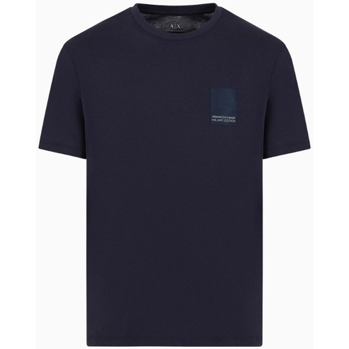 Kleidung Herren T-Shirts & Poloshirts EAX 3DZTHMZJ8EZ Blau