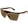 Uhren & Schmuck Sonnenbrillen Yves Saint Laurent Sonnenbrille Saint Laurent SL 614 Maske 002 Braun