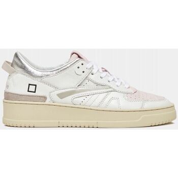 Date  Sneaker W401-TO-SH-WP TORNEO-SHINY WHITE PINK