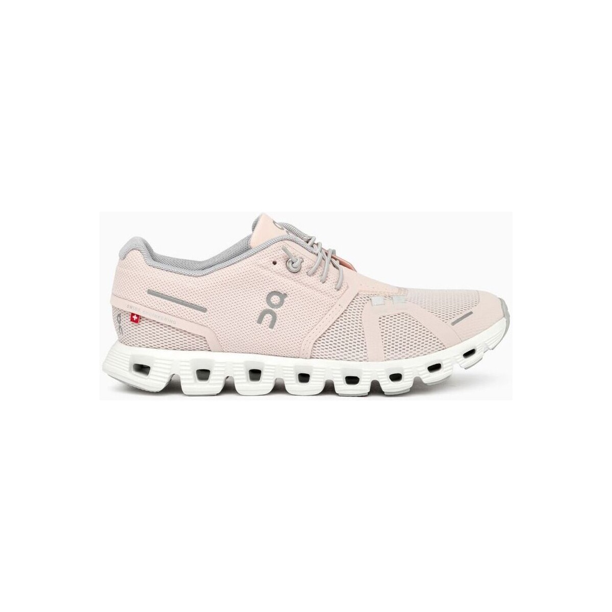 Schuhe Damen Sneaker On Running CLOUD 5 - 59.98153-SHELL/WHITE Rosa