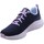 Schuhe Damen Sneaker Low Skechers 91498 Blau