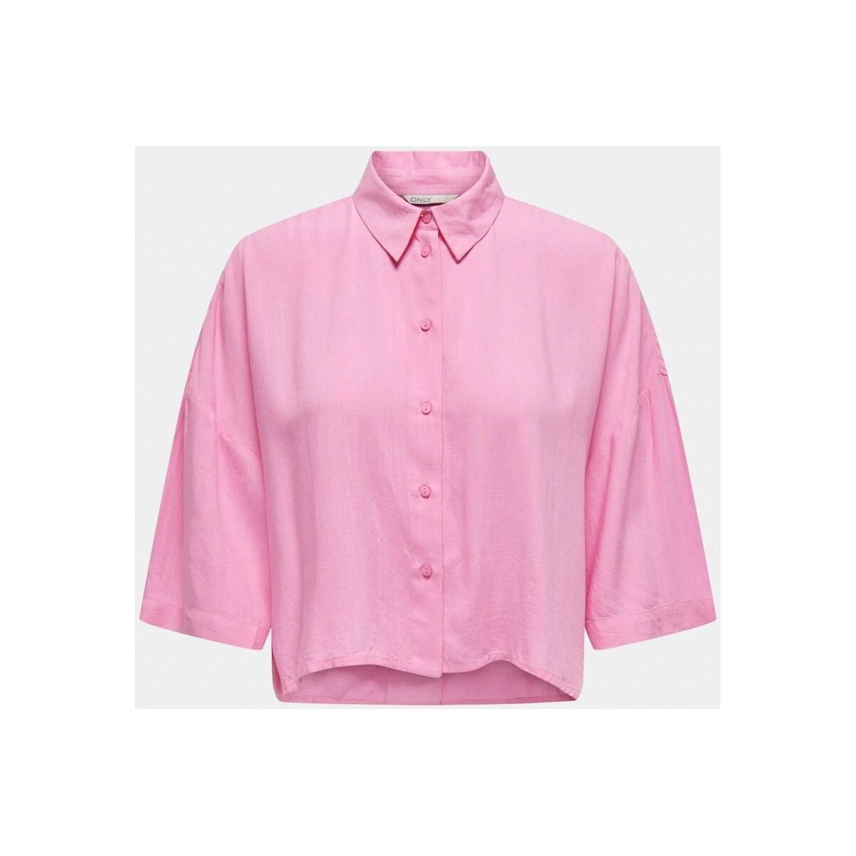 Kleidung Damen Hemden Only 15307870 ASTRID-BEGONIA PINK Rosa