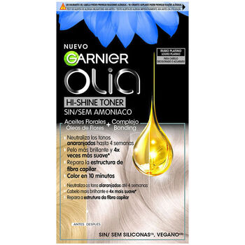 Beauty Haarfärbung Garnier Olia Hi Shine Toner Semipermanenter Farbneutralisator 10.01 Pl 