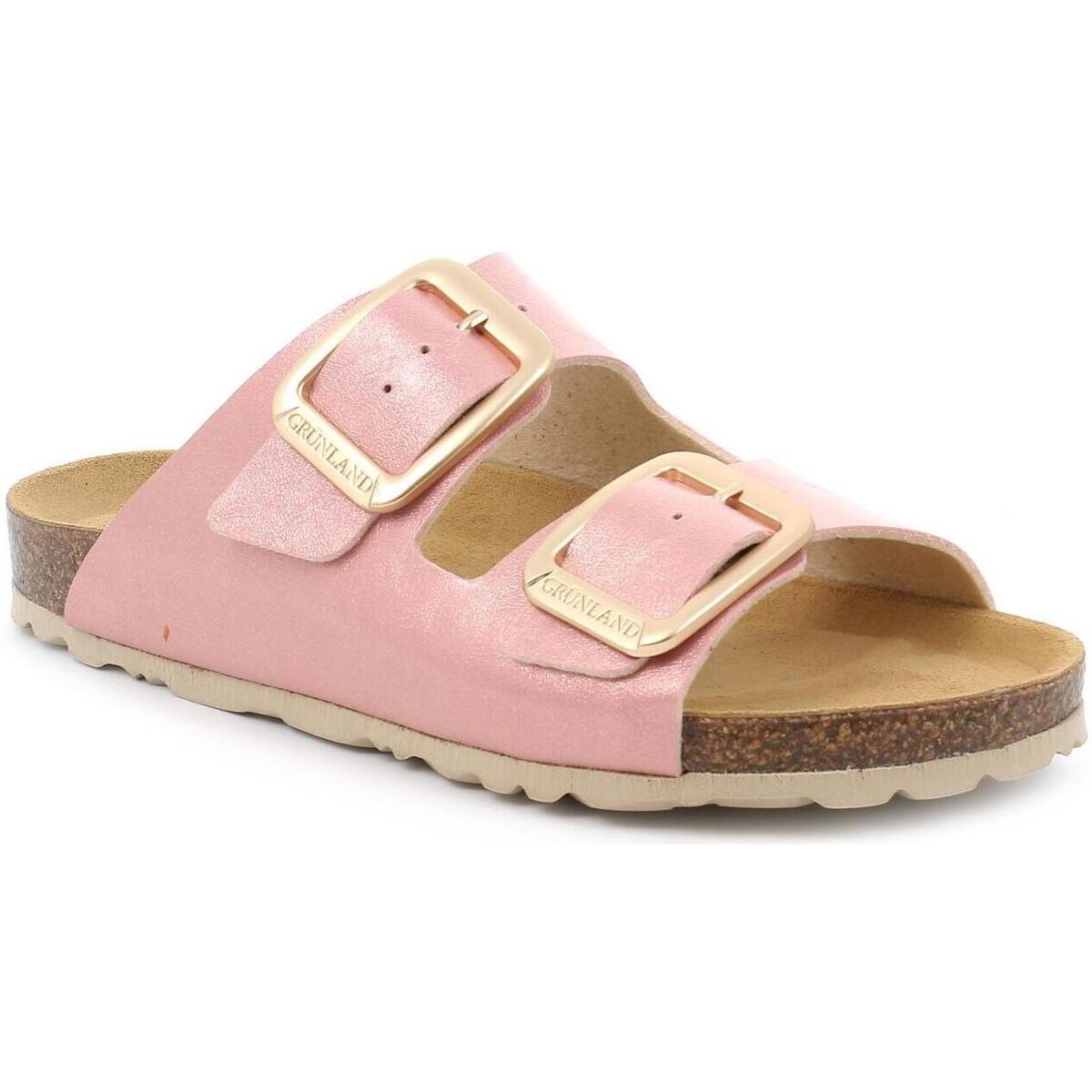 Schuhe Damen Pantoffel Grunland GRU-ZAL-CB2242-CI Rosa