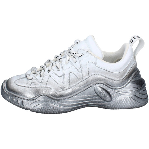 Schuhe Damen Sneaker Stokton EY879 Weiss