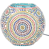 Home Tischlampen Signes Grimalt Mosaik-Tischlampe Multicolor