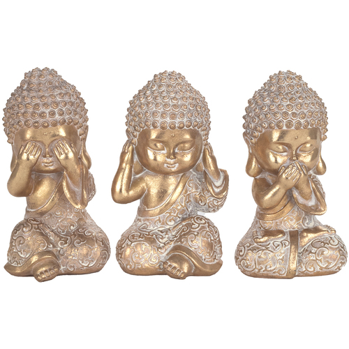 Home Statuetten und Figuren Signes Grimalt Buddha Sieht Nicht 3 Uni. Gold