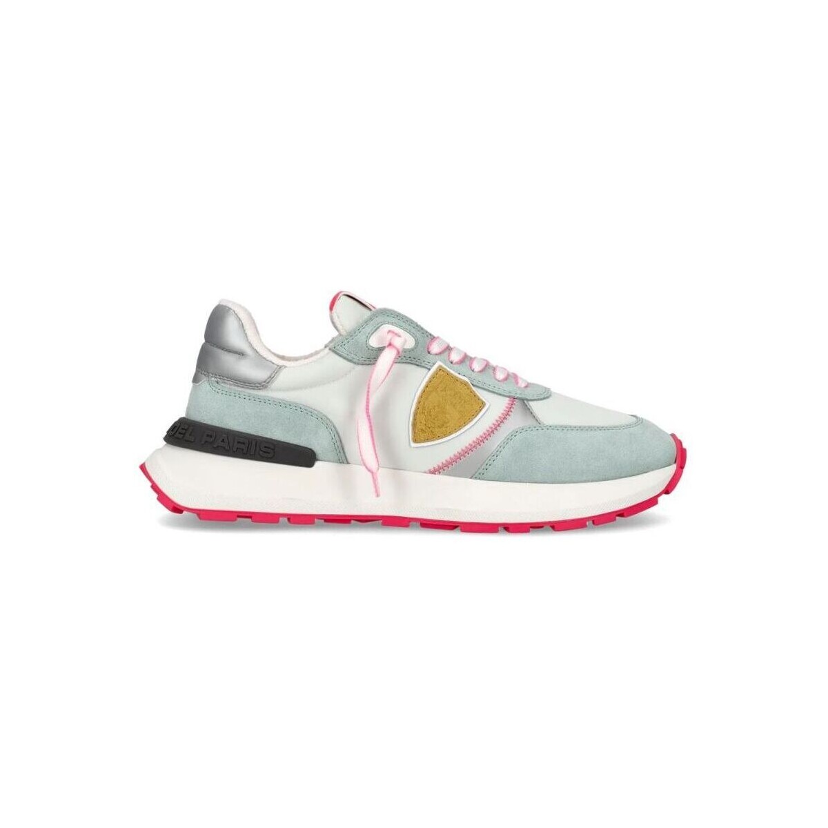 Schuhe Damen Sneaker Philippe Model ATLD W009 - ANTIBES-MONDIAL EAU FUCSIA Blau