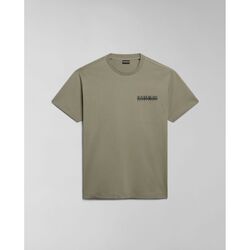 Kleidung Herren T-Shirts & Poloshirts Napapijri S-KOTCHO NP0A4HTV-GAE GREEN LICHEN Grün