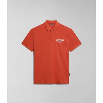 Kleidung Herren T-Shirts & Poloshirts Napapijri E-AYLMER NP0A4HTN-A62 ORANGE BURNT Orange