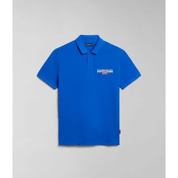 Kleidung Herren T-Shirts & Poloshirts Napapijri E-AYLMER NP0A4HTN-B2L BLUE LAPIS Blau