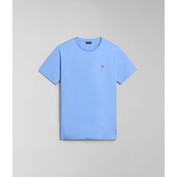 Kleidung Herren T-Shirts & Poloshirts Napapijri SALIS SS SUM NP0A4H8D-I00 BLUE FLOWER Blau
