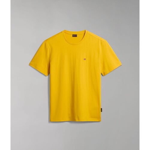 Kleidung Herren T-Shirts & Poloshirts Napapijri SALIS SS SUM NP0A4H8D-Y1I YELLOW SUNNY Gelb