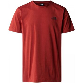 Kleidung Herren T-Shirts & Poloshirts The North Face NF0A87NG M SS SIMPLE DOME-POJ IRON RED Rot