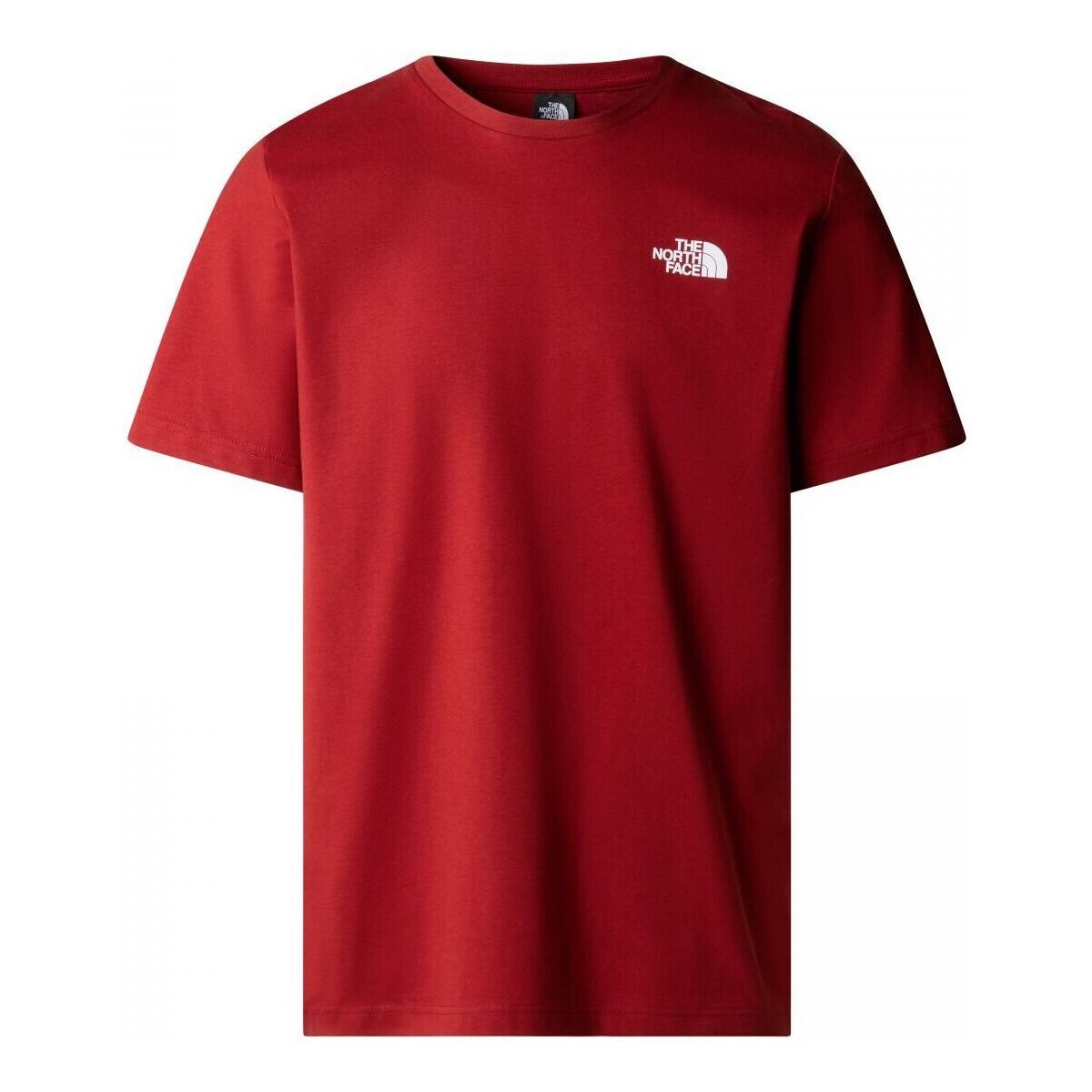 Kleidung Herren T-Shirts & Poloshirts The North Face NF0A87NP M SS BOX NSE TEE-POJ IRON RED Rot