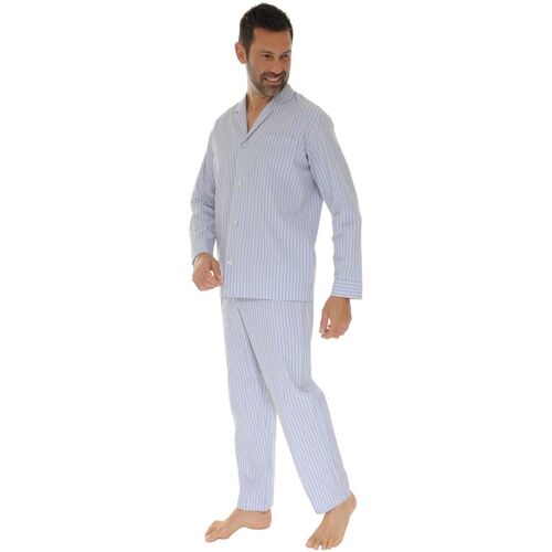Kleidung Herren Pyjamas/ Nachthemden Pilus FARELL Blau