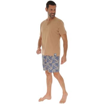 Kleidung Herren Pyjamas/ Nachthemden Pilus FLAVIO Braun