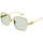 Uhren & Schmuck Damen Sonnenbrillen Gucci -Sonnenbrille GG1434S 003 Gold