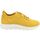 Schuhe Damen Sneaker Low Geox Sneaker Gelb