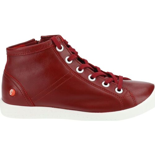 Schuhe Damen Sneaker High Softinos Sneaker Rot