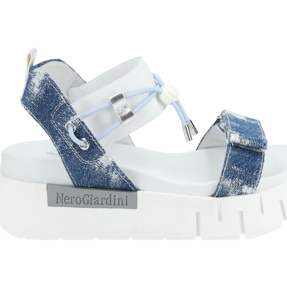 Schuhe Damen Sandalen / Sandaletten NeroGiardini Sandalen Blau