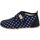 Schuhe Hausschuhe Kitzbuehel Hausschuhe Blau